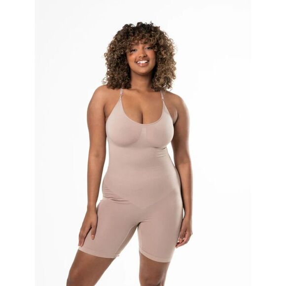 HeyShape Woman Beige Nude Sculpting Romper Shapewear Bodysuit Extra Large - Picture 1 of 11
